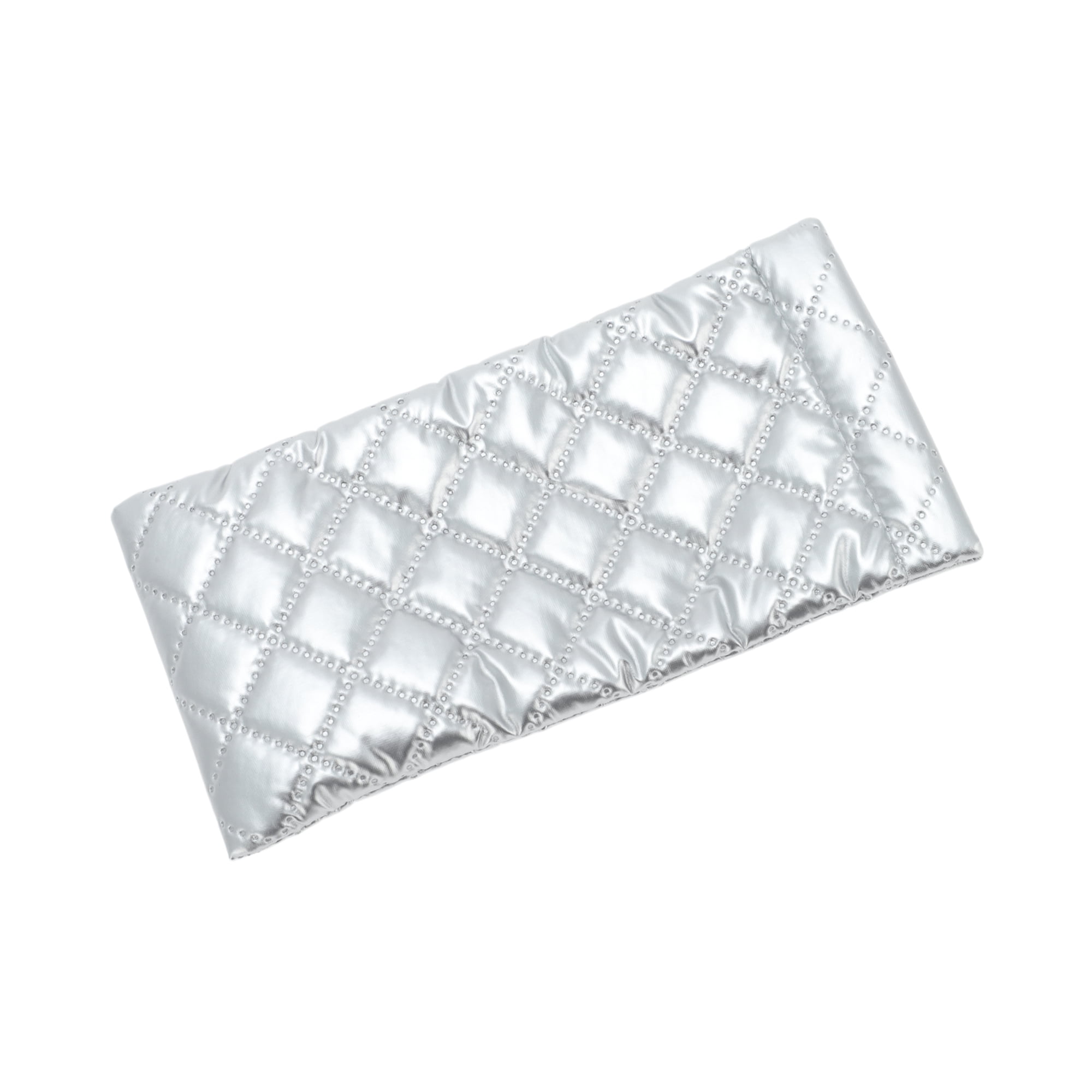Unique Bargains Portable Eyeglasses Bag Eyeglasses Storage 1 Pc Silver