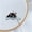 Boston Terrier Dog Lying Down Looking Up, variant on WIRESTER Magnetic Needle Minder, Cute Needle Nanny Magnet for Cross Stitch, Embroidery, Sewing & Needlework Accessories - Black Bombay Kitten Cat