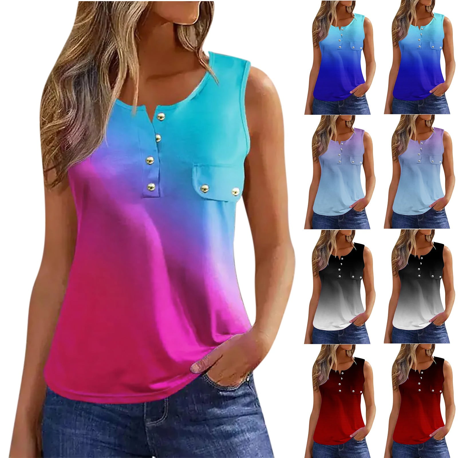 Débardeur été Femme H&m Tunique Femme Sans Manches- Bustier