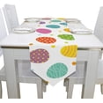 thumbnail image 4 of Coolnut 13"x70" Table Runner, Easter Eggs Seamless Washable Table Cloth Runner for Holiday Home Wedding Table Top Decoration, 4 of 5