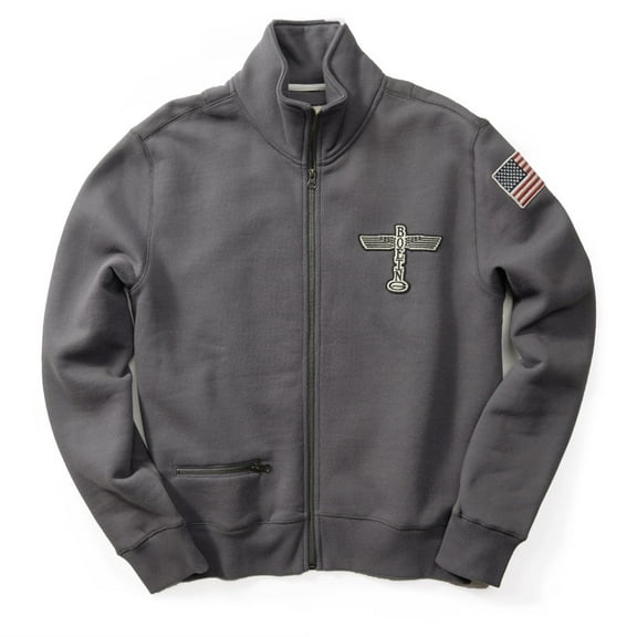 Red Canoe Boeing Vintage Sweatshirt- Full Zip