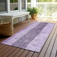 thumbnail image 5 of Addison Rugs Chantille Indoor/Outdoor Transitional Stripes Purple Washable Runner Rug, 2'3" x 7'6", 5 of 5