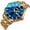 BW43_Gold with Blue Face, variant on Watches for Men Fashion Quartz Wristwatch with Round Dial Casual Business Watches Stainless Gift 2026 Silver with White Face