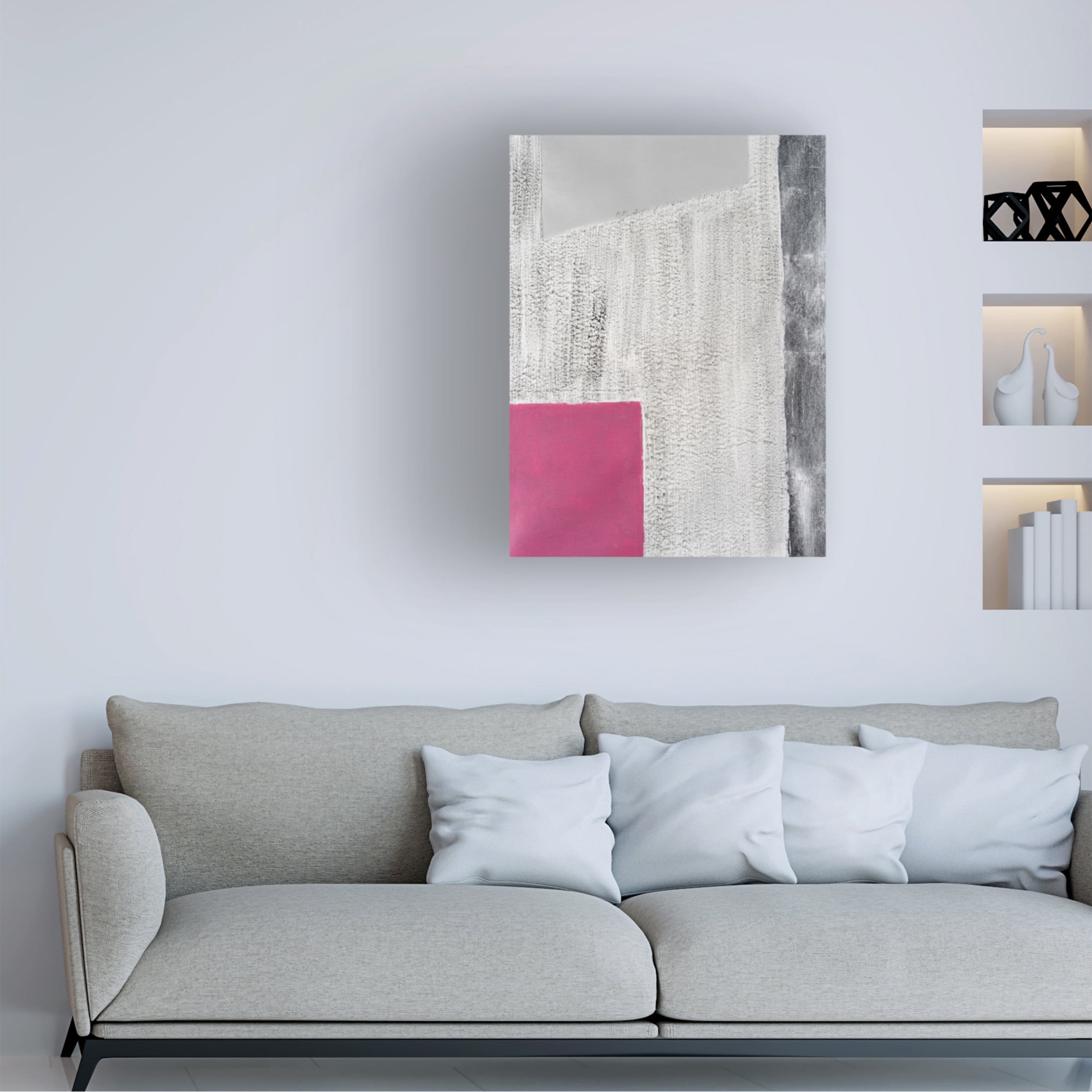 Trademark Fine Art Michael Willett  Quadratic Layout I Canvas Wall Art