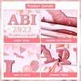 thumbnail image 4 of Abi 2023 Decorations 83*59inches Abi 2023 Backdrop Banner Rose Gold Graduation Decorations for Graduation We Are So Proud of You Party Exam Passed Party 2023 High School Graduation Decorations, 4 of 6