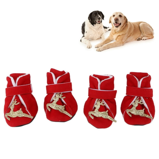 Christmas dog shoes deals
