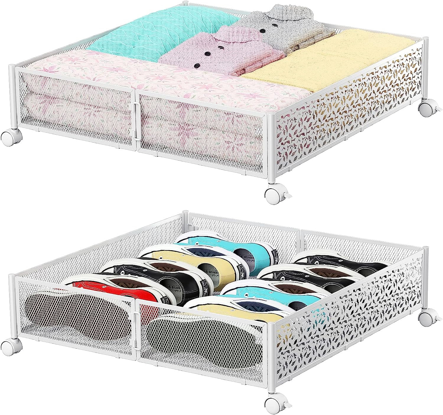 Under Bed Storage, Under the Bed Storage Containers with Wheels, Under