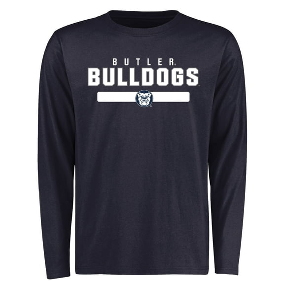 Men's Navy Butler Bulldogs Team Strong Long Sleeve T-Shirt