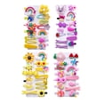 thumbnail image 6 of Hairpin Candy-colored 's hair accessories, flower and fruit, rainbow hairpin set, girl cartoon  cute hairpin,Package include 56 count Hair Clips, 6 of 6