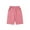 Hot Pink, variant on Ovbmpzd Green Baby Girl Shorts Cotton Cargo Elastic Waist Pockets Solid Capris Teen Sweatpants Boys 4 Years