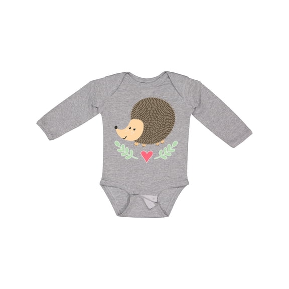 Inktastic Hedgehog Lover Girls Girls Long Sleeve Baby Bodysuit