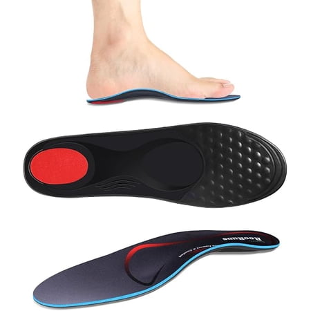 Orthotics Arch Support Insoles - Relief for Metatarsalgia, Morton's Neuroma, Plantar Fasciitis - Orthopedic Shoe Inserts for Flat Feet Relief Ball of Foot Pain M