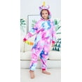 thumbnail image 2 of Uderui Pijamas de Unicornio para niños, Disfraz de Cosplay de una Pieza, Ropa de Dormir de Animales para niñas y niños, 2 of 5