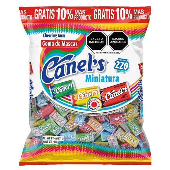 Goma de mascar Canel's miniatura 220 g