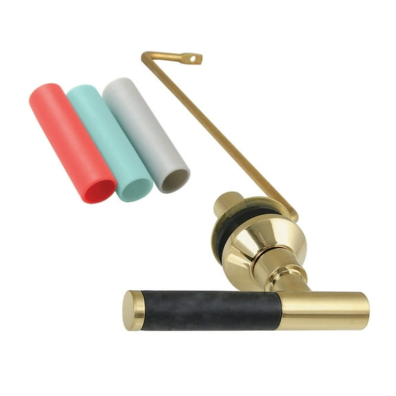 Kingston Brass KTCKLS7 Kaiser Side Mount Toilet Tank Lever, Brushed Brass