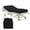 Black, variant on Pack of 6 Hospital Bed Sheets 36X84 Inch, 400 Thread Count 100% Egyptian Cotton, White Solid with 6 Inch Deep , Soft Sheets with Elastic All Around for Home & Hospital Care Beds