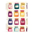 thumbnail image 7 of FORMRS 1-Subject Spiral Notebook 8" x 5" College Ruled 60 Refillable Sheet A5 Hard Cover, Colorful Jam, 7 of 7