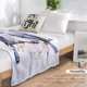 thumbnail image 5 of Elegante manta con diseño de pájaros en acuarela, color azul grisáceo, con diseño de pájaros en el árbol, para cama, 40 x 50 pulgadas, manta de franela súper suave, mantas de felpa cálidas para todas, 5 of 8