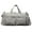 Gray, variant on URSOFINE Travel Duffle Bag with Shoes Compartment, Overnight Weekender Bag with Wet Pocket, Small Gym Bag for Women and Men, Luggage Bag with Trolley Sleeve for Airplane