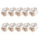 thumbnail image 1 of ADDHAT 10Ud Botones Para Camisas Perla Con Adorno De Moño Dorado Para Accesorios De Ropa Y, 1 of 6