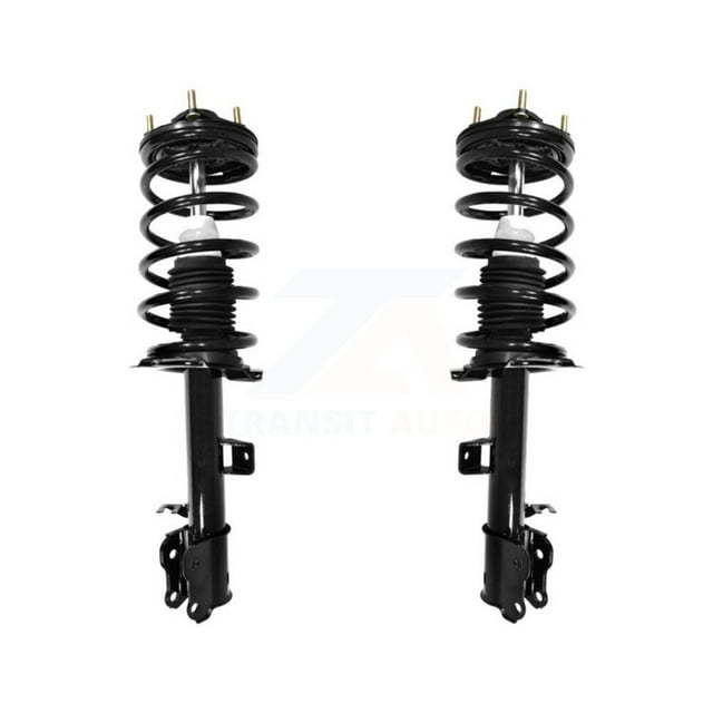 Transit Auto Front Complete Suspension Shocks Strut and Coil Spring Mount Assemblies Kit for Car Ford Escape Mazda Tribute Mercury Mariner - Left Right Side (Driver Passenger) K78A-100147