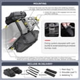 thumbnail image 4 of Alforjas laterales para motocicleta Rhinowalk impermeables de 18 L, par, 4 of 9