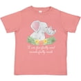 thumbnail image 3 of Inktastic I Am Fearfully and Wonderfully Made Elephants and Flowers Boys or Girls Toddler T-Shirt, 3 of 5