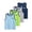A02-Blue, variant on LEKWK Boys Athletic Shirts 4 Pack Breathable Quick Dry Workout Tops Crewneck Mesh Short Sleeve Comfy T-Shirts for Football Running Sports Casual