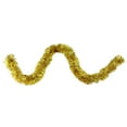 thumbnail image 2 of Northlight 50' x 2.5" Unlit Gold 8-Ply Foil Tinsel Christmas Garland, 2 of 4