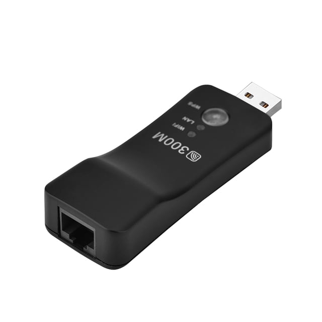 Repetidor inalámbrico USB, mini repetidor inalámbrico USB de 300 M, adaptador de red inalámbrico USB diseñado a medida
