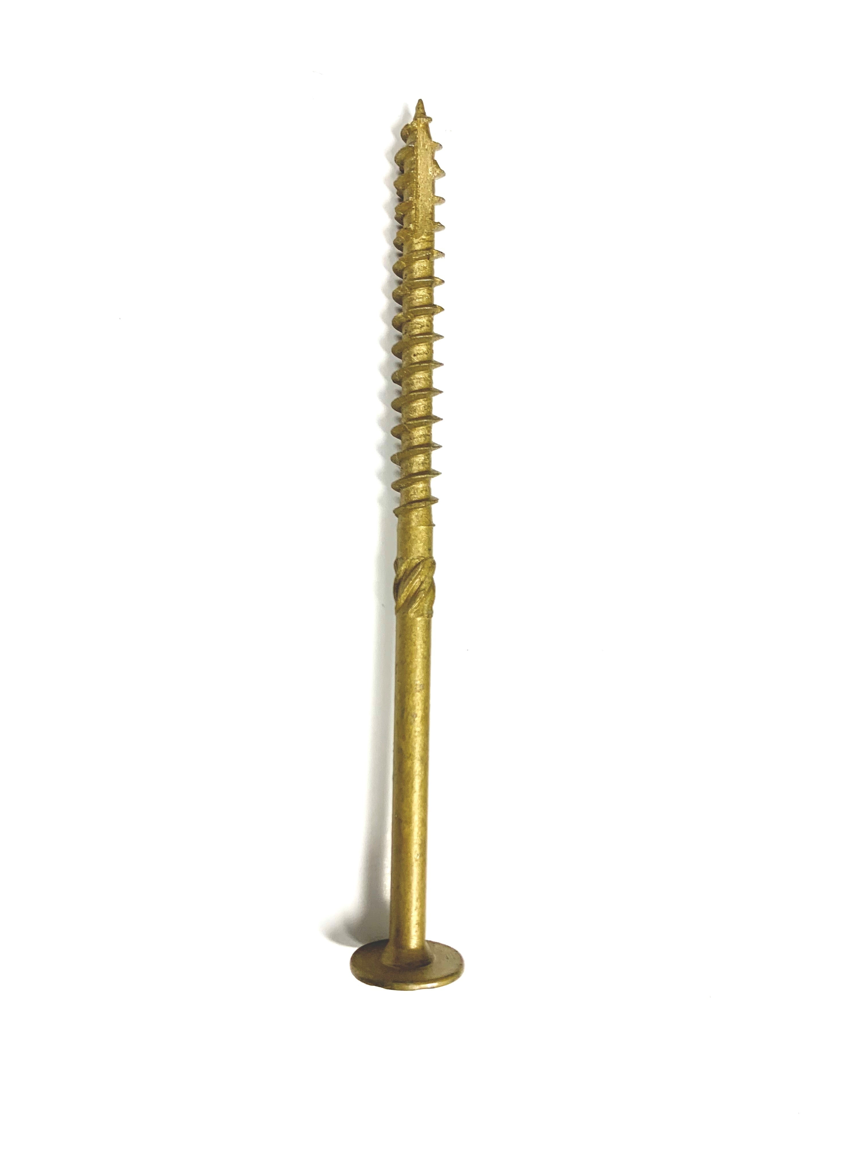 Big Timber 1CTX141 T-25 #14 x 1" Const Lag Screw Knurled Shank Type-17 (100/pk)