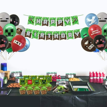 decors balloons gamer theme