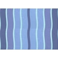 thumbnail image 1 of Ahgly Company Indoor Rectangle Patterned Day Sky Blue Area Rugs, 3' x 5', 1 of 6