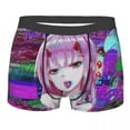 thumbnail image 1 of Custom Kawaii Zero Two Underwear Men Stretch Darling In The Franxx Anime Boxer Briefs Shorts Panties Soft Underpants For Homme, 1 of 7