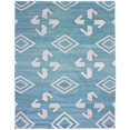 thumbnail image 1 of Due Process Stable Trading Waltz of Arabian Teal Area Rug, 6 x 9 ft., 1 of 1