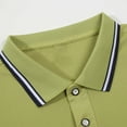 thumbnail image 4 of CaiJunJia George Polo Shirts for Men - Comfortable Fit Collared Shirt Men S - 4XL Fitted Short Sleeve Classic Golf Shirts, 4 of 5