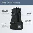 thumbnail image 3 of Transportadora para Perros K9 Sport Sack Air 2 Mediana Transpirable, 3 of 5