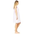 thumbnail image 4 of Lati Fashion Women Nightgown Sleeveless Female Nightgowns & Sleepshirts Purple Large, 4 of 4
