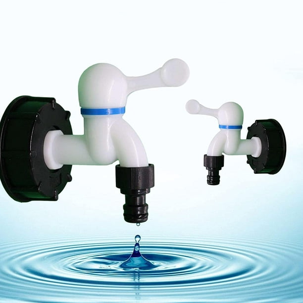 Adaptateur de robinet à tuyau, bac à eau, vanne fourre-tout IBC
