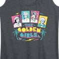 thumbnail image 3 of Golden Girls - Retro Logo Group - Women's Racerback Tank Top, 3 of 5