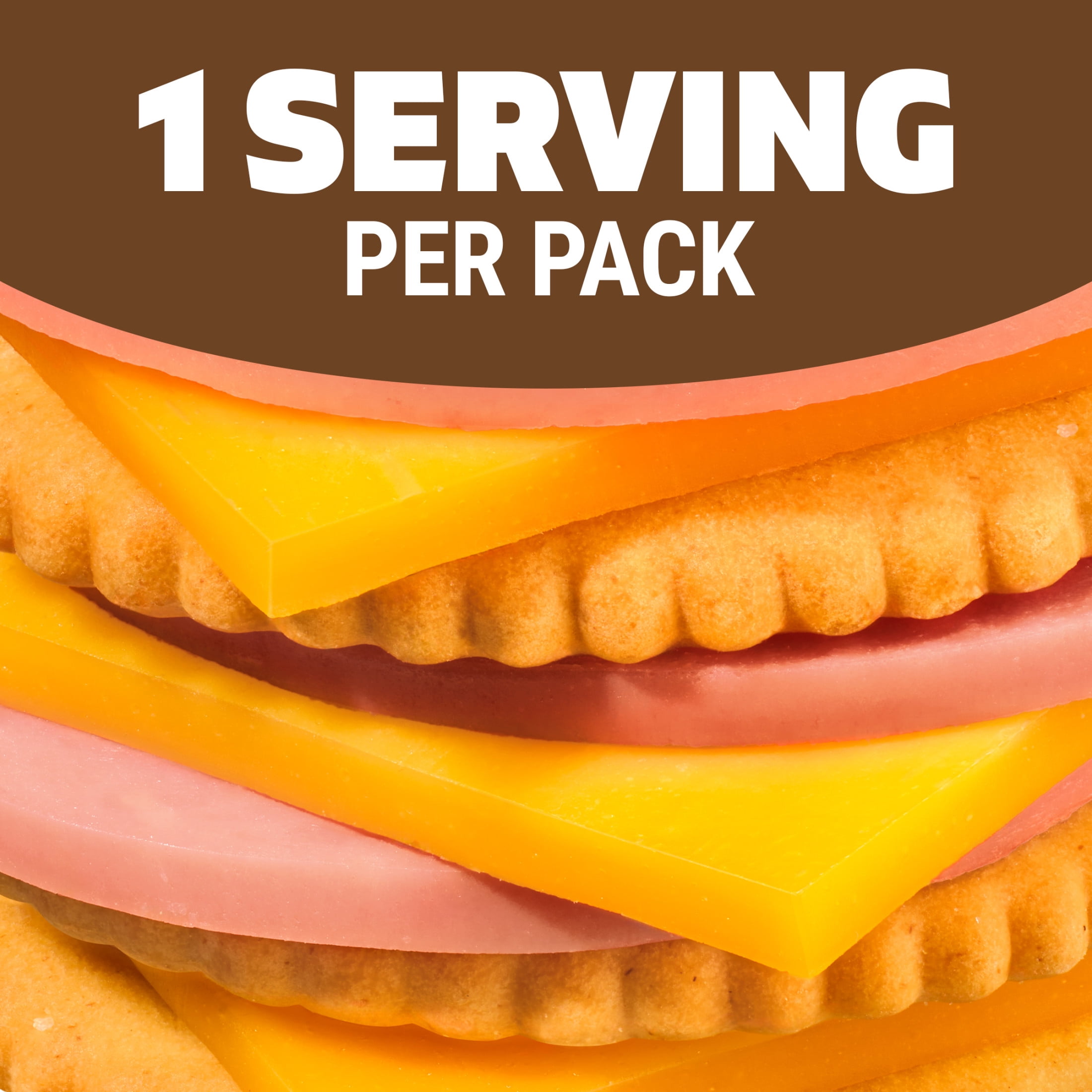 Lunchables Ham & Cheddar Value Pack, 1.9 oz Pack