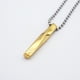 thumbnail image 4 of Collar pendiente Sunnimix Unisex Acero inoxidable Oro, 4 of 5