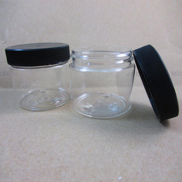 1 2 oz plastic containers with lids