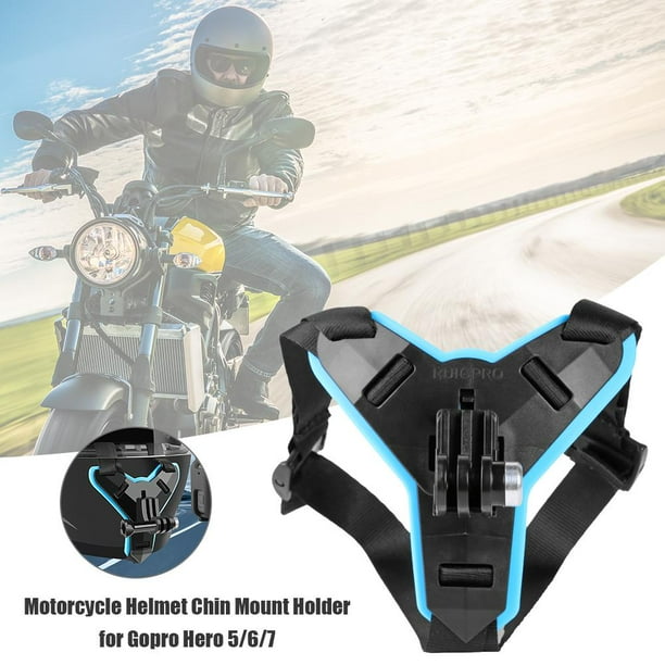 Peggybuy Motorcycle Helmet Chin Mount Holder for Gopro Hero 5 6 7 Action Sports Cam Walmart