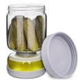 thumbnail image 1 of Tarro Homnoble con forma de reloj de arena para pepinillos y aceitunas, 700 ml, 310 ml, 1 of 6