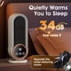 thumbnail image 5 of Calentador espacial cinbasr para interiores de bajo consumo energético de 1200 W con control remoto, 5 of 9