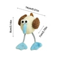 thumbnail image 6 of Cat Toy, Chirping Bird Interactive Catnip Toy With Feather, Teeth Grinding Chew Toy For Indoor Cats Self Play, Beige 1 Pack, 6 of 9