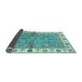 thumbnail image 2 of Ahgly Company Indoor Rectangle Oriental Light Blue Traditional Area Rugs, 3' x 5', 2 of 4