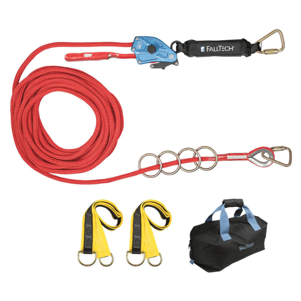 thumbnail image 2 of Falltech 100' 4 Person Temporary Rope Hll System With Absorber, 2 of 2