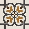 thumbnail image 6 of Mi Alma Gray Brown Floral Peel & Stick Vinyl Backsplash Tiles 5x5, 24 pcs, 6 of 11